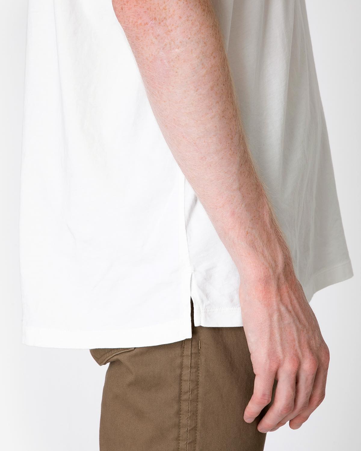 NONNATIVE DWELLER Short Sleeve Cotton Jersey T-Shirt for Men - White | Casual Wear, Street Style & Everyday Comfort