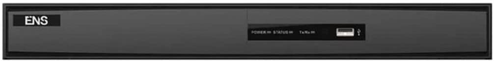 ENS SD2216/24I-K 16-Channel 5MP All-in-One Turbo HD DVR with H.265 Compression - Supports 24 IP Cameras, 96Mbps Bandwidth, 5MP Lite@15FPS & 2MP@30FPS - HDMI/VGA/CVBS Outputs, Dual SATA - Ideal for Home Security, Business Surveillance & Retail Monitoring