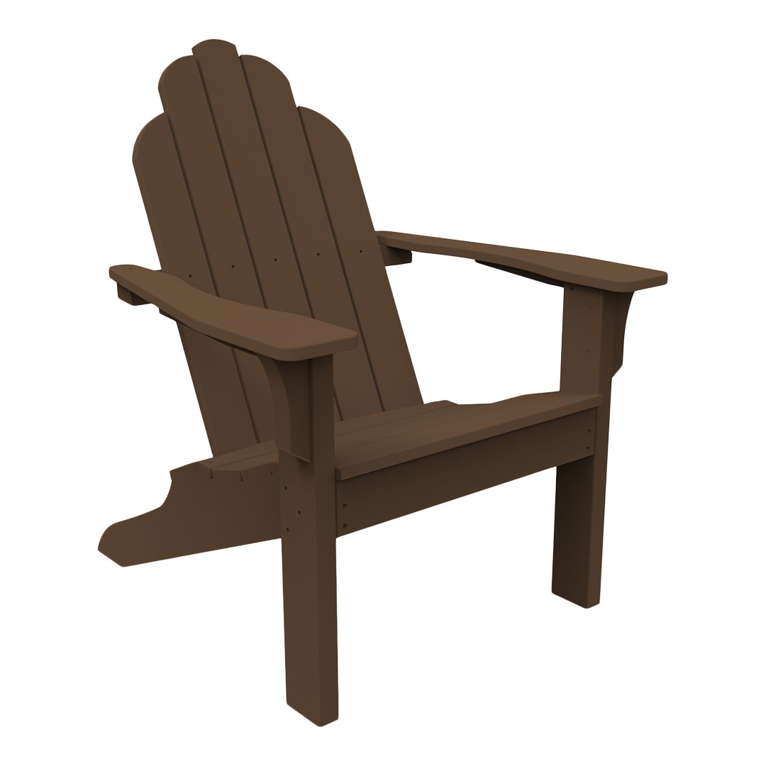 Adirondack Classic Chair - Premium Outdoor Wooden Lounge Chair for Patio, Garden & Backyard Relaxation | Comfortable & Durable All-Weather Furniture