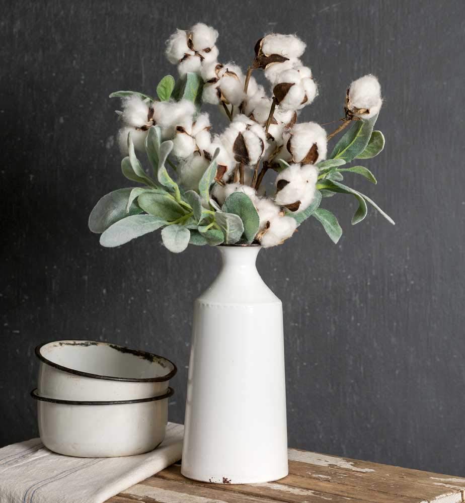 CTW Home Collection Milk Bottle Vase - Small Glass Flower Vase for Table Decor, Farmhouse Centerpiece, Wedding & Home Decor (1-Pack)