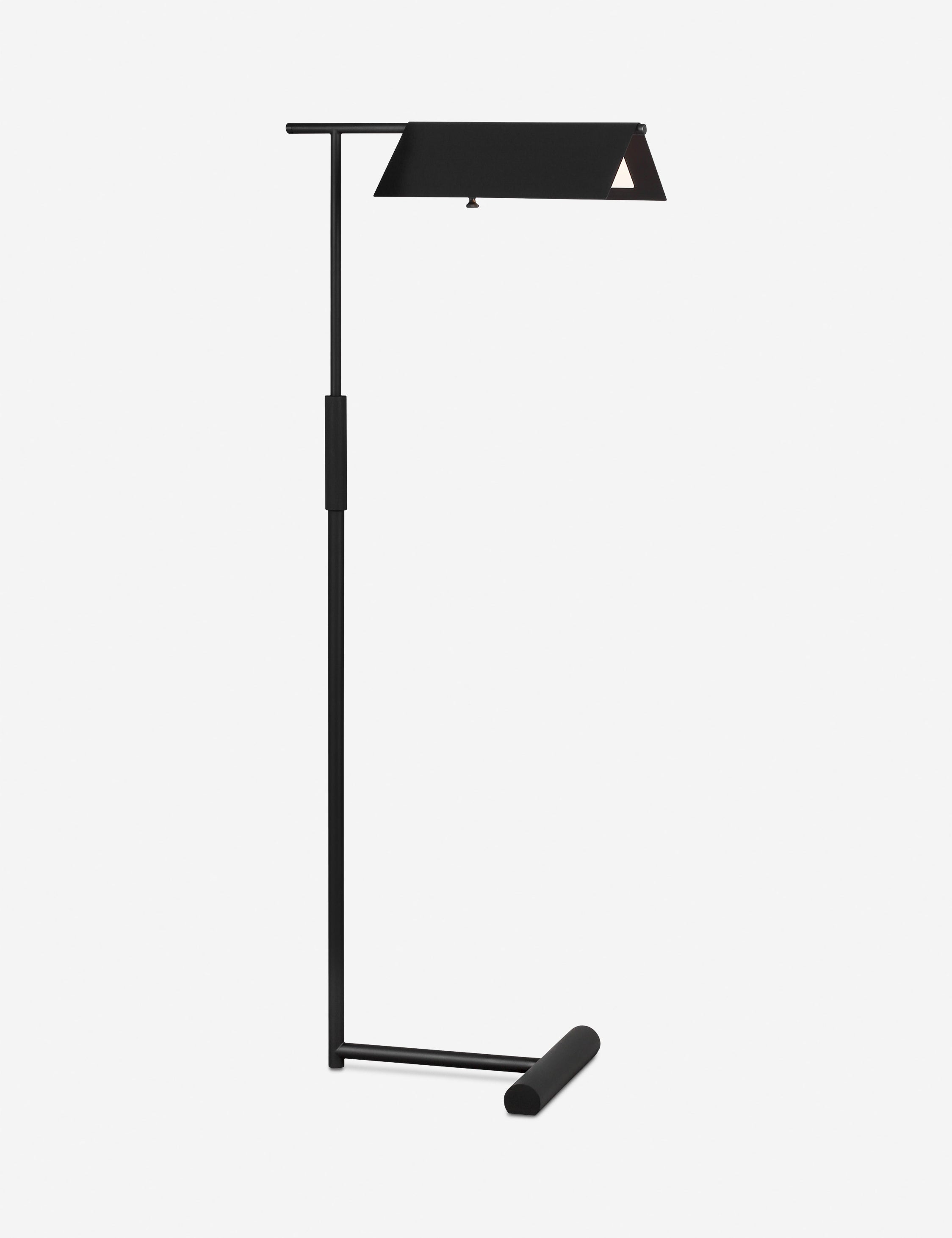 Esmir Modern Floor Lamp - Adjustable Brightness LED Standing Light for Living Room, Bedroom, Office - Warm White & Cool White Light Modes - Perfect for Reading, Relaxing, and Creating Ambiance
