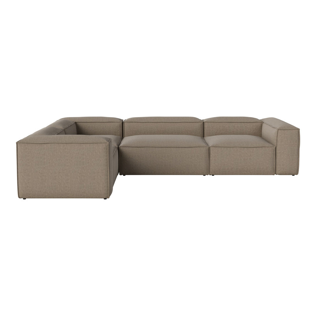 Cosima Corner Sofa - Modern L-Shaped Sectional Couch for Living Room, Home Theater & Lounge Spaces