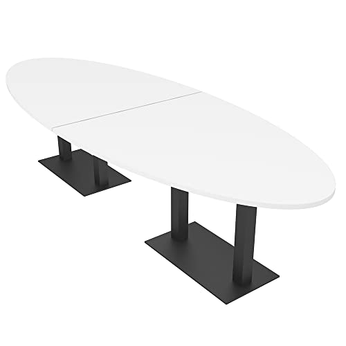 White W/Matte Black Base