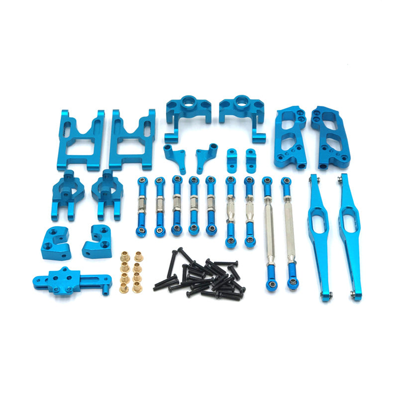 WLtoys 1/18 A949 A959 A969 A979 K929 RC Car Metal Upgrade Parts Kit - 19PCS Replacement Parts for Off-Road Racing, Crawling & Bashing - Durable Aluminum Alloy Upgrade Set for RC Car Enthusiasts
