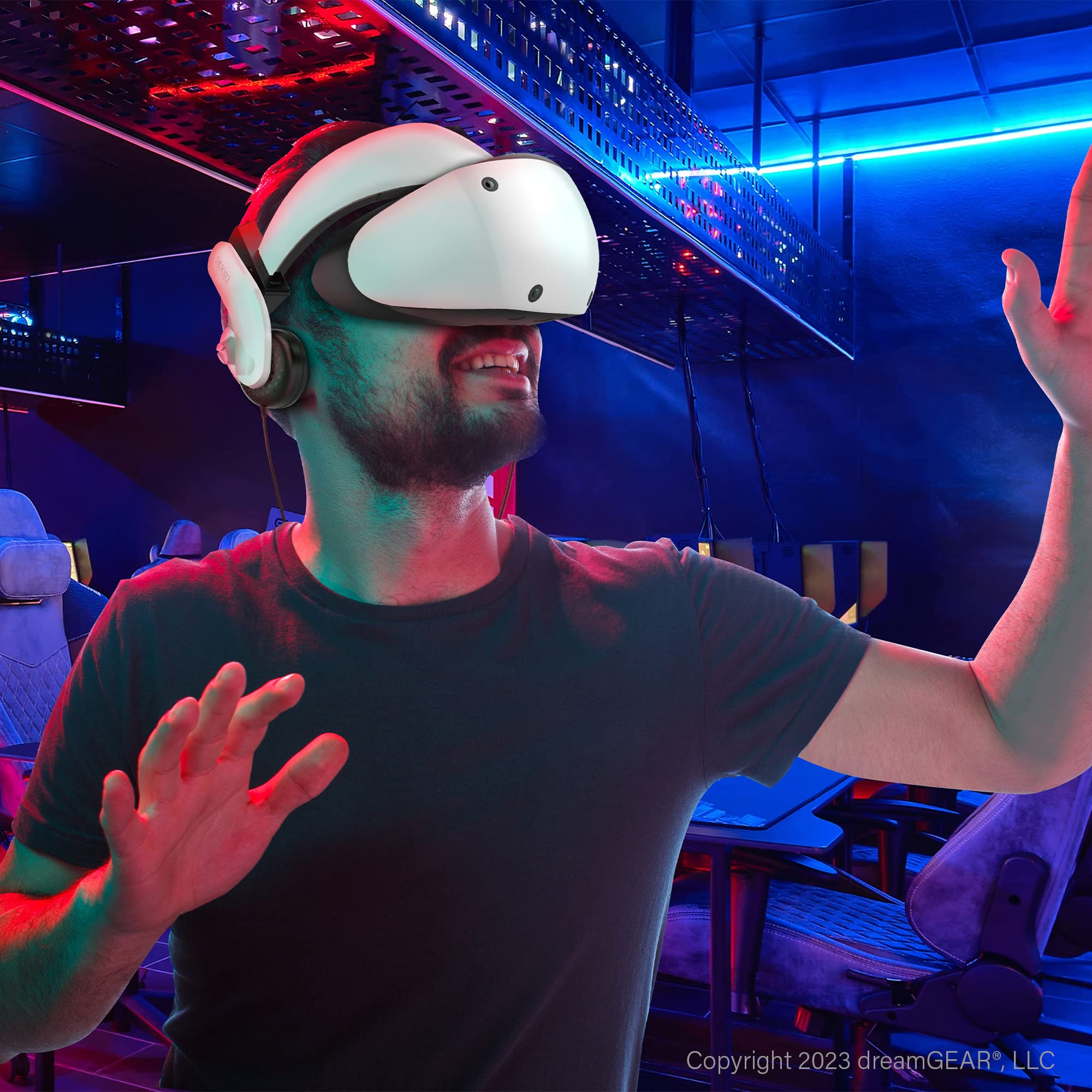 Bionik Mantis Attachable VR Headphones for PlayStation VR2 & PSVR - Adjustable Hi-Fi Gaming Headset with Direct Connect, Sleek Design for PS4/PS5 - Perfect for Immersive VR Gaming & Entertainment