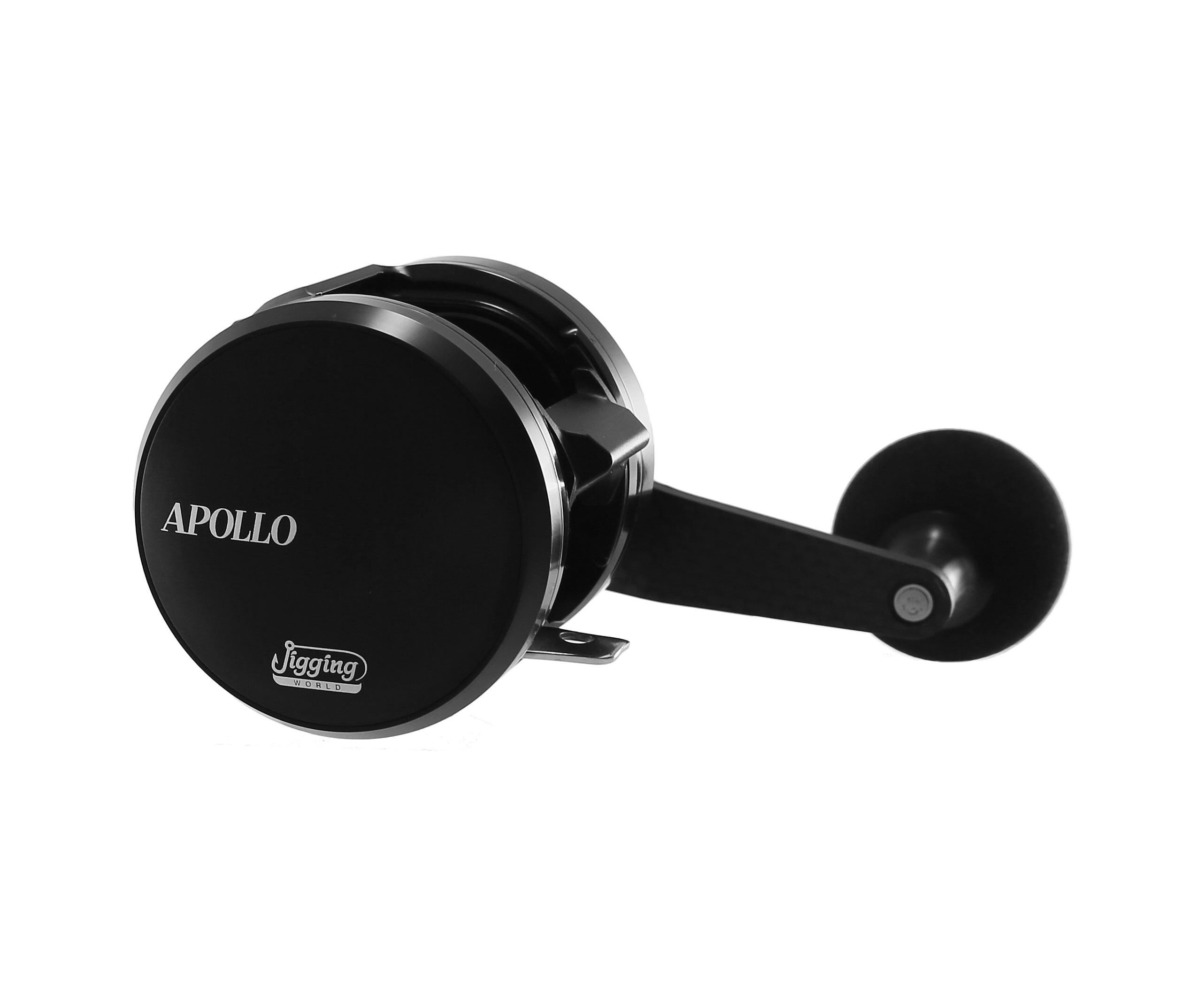 Jigging World Apollo Star Drag Fishing Reels - Saltwater & Freshwater Fishing Gear for Offshore & Inshore Angling - Perfect for Deep Sea, Pier, and Boat Fishing Adventures