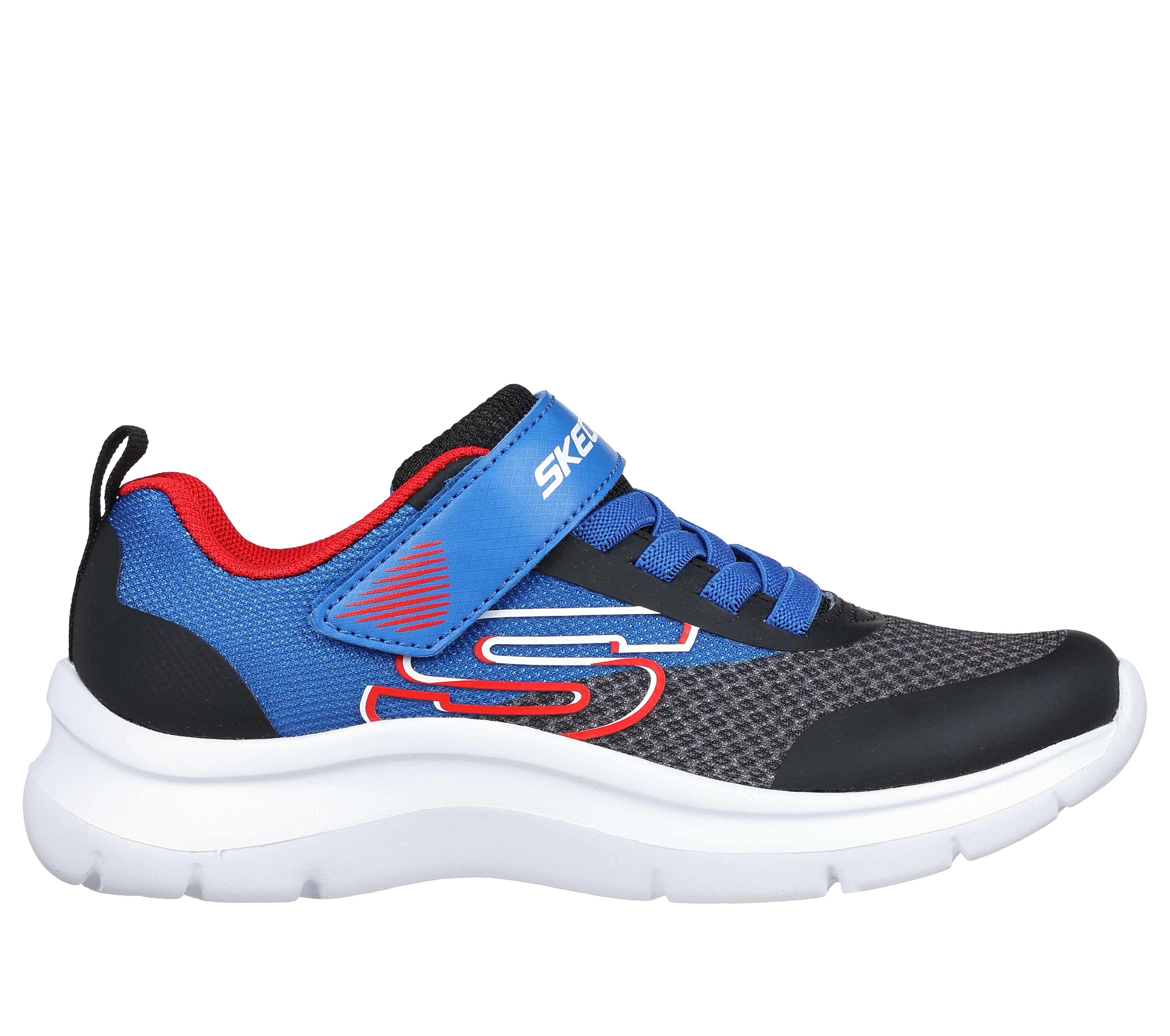 Skech Fast Solar Squad Boys' Running Shoes - Lightweight & Breathable Sneakers for Kids' Sports, School & Outdoor Activities