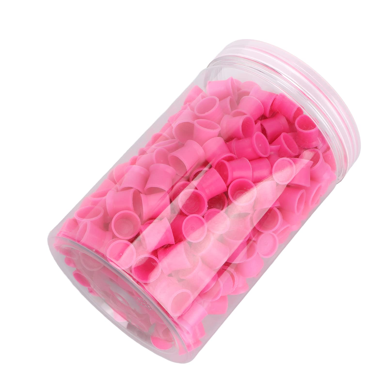 300pcs Clear Silicone Tattoo Ink Cups - Safe, Disposable Pigment Containers for Professional Tattoo Artists & Cosmetic Use | Perfect for Tattoo Studios, PMU & Beauty Salons