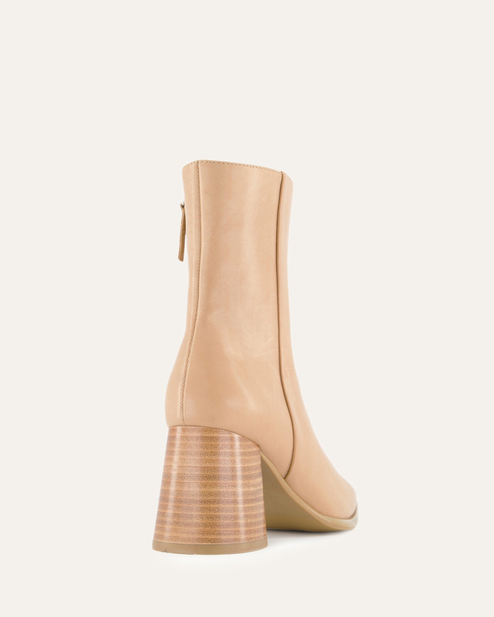 IGGY MID ANKLE BOOTS Women's Tan Leather Boots - Comfortable & Stylish for Fall/Winter Fashion, Outdoor Walking and Casual Wear