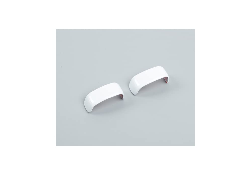Jeep Wrangler JL & Gladiator JT 2018+ Interior Mouldings - White Turn Signal/Wiper Control Stalk Decor Cover Trim | Upgrade Your Jeep's Cabin Style for Off-Road Adventures & Daily Driving
