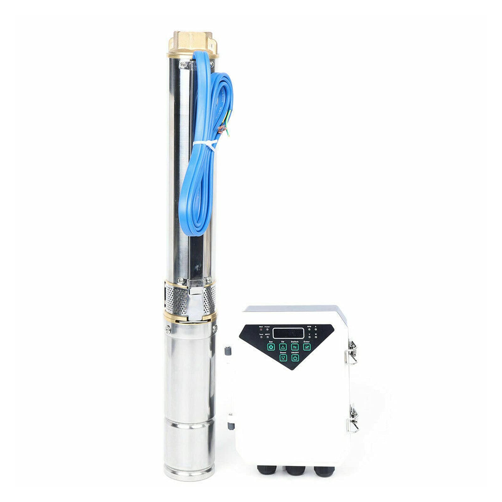 48V 400W Deep Well Solar Water Pump Kit - 3