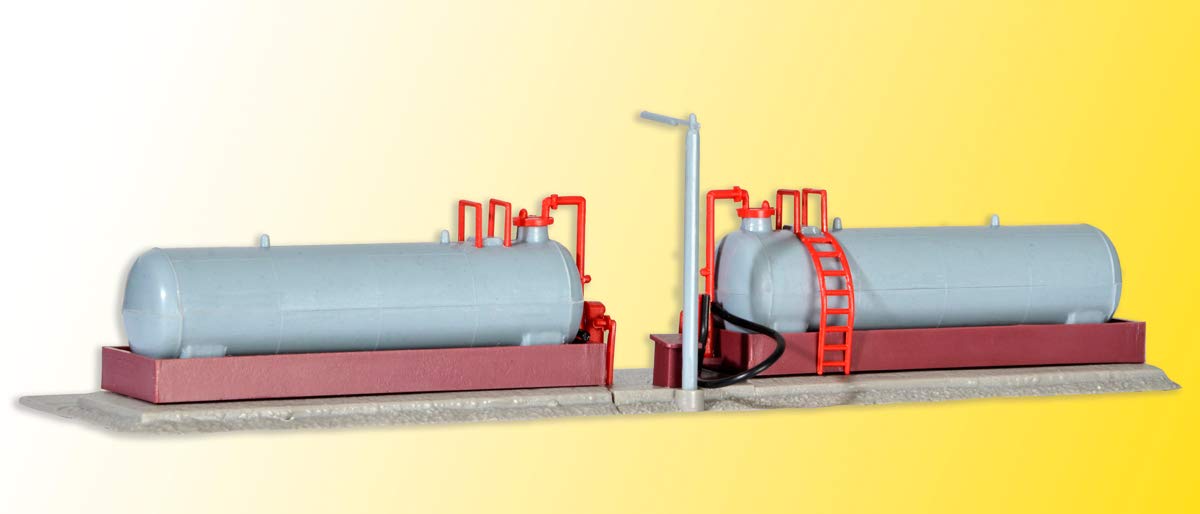 N Scale Diesel Oil Station Model - Realistic Miniature Train Accessory for Model Railroads & Dioramas - Perfect for HO Scale Layouts & Collectors