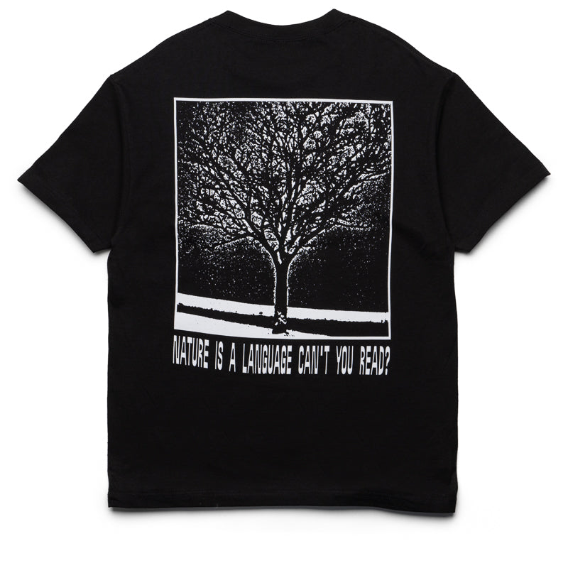 Pleasures Nature Graphic T-Shirt for Men & Women - Black | Soft Cotton Streetwear Tee for Casual Outfits & Urban Fashion