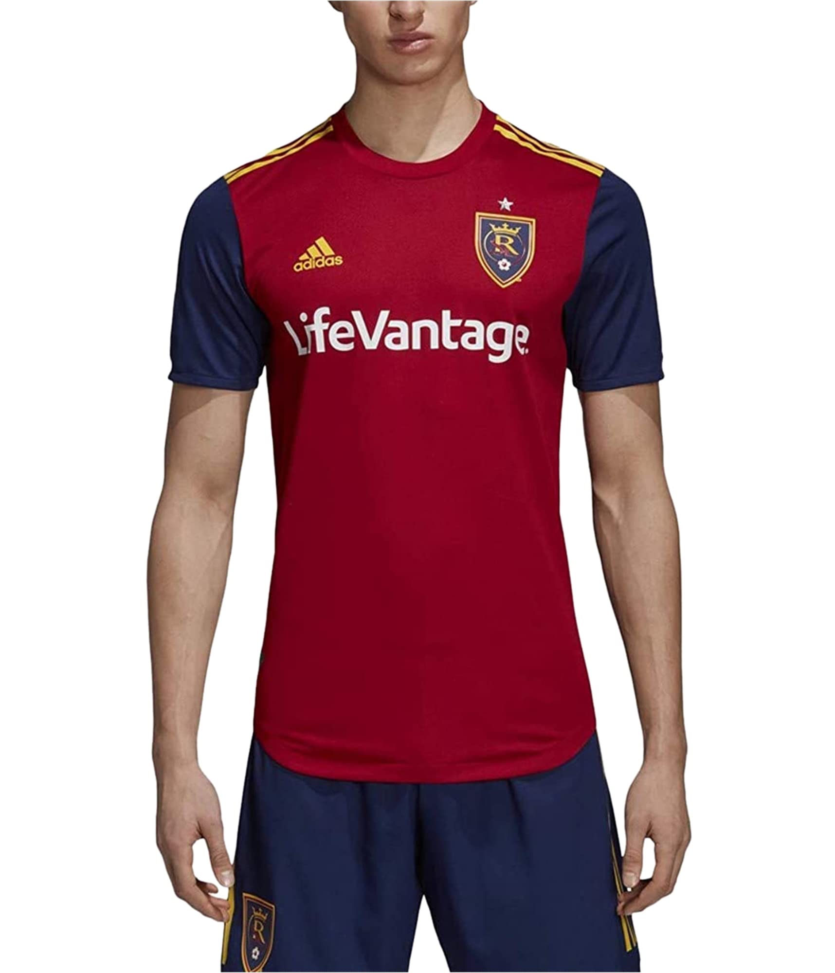 adidas Men's Performance Jersey - Lightweight Breathable Sports Shirt for Running, Gym & Training - Comfortable Athletic Top for Workouts & Casual Wear