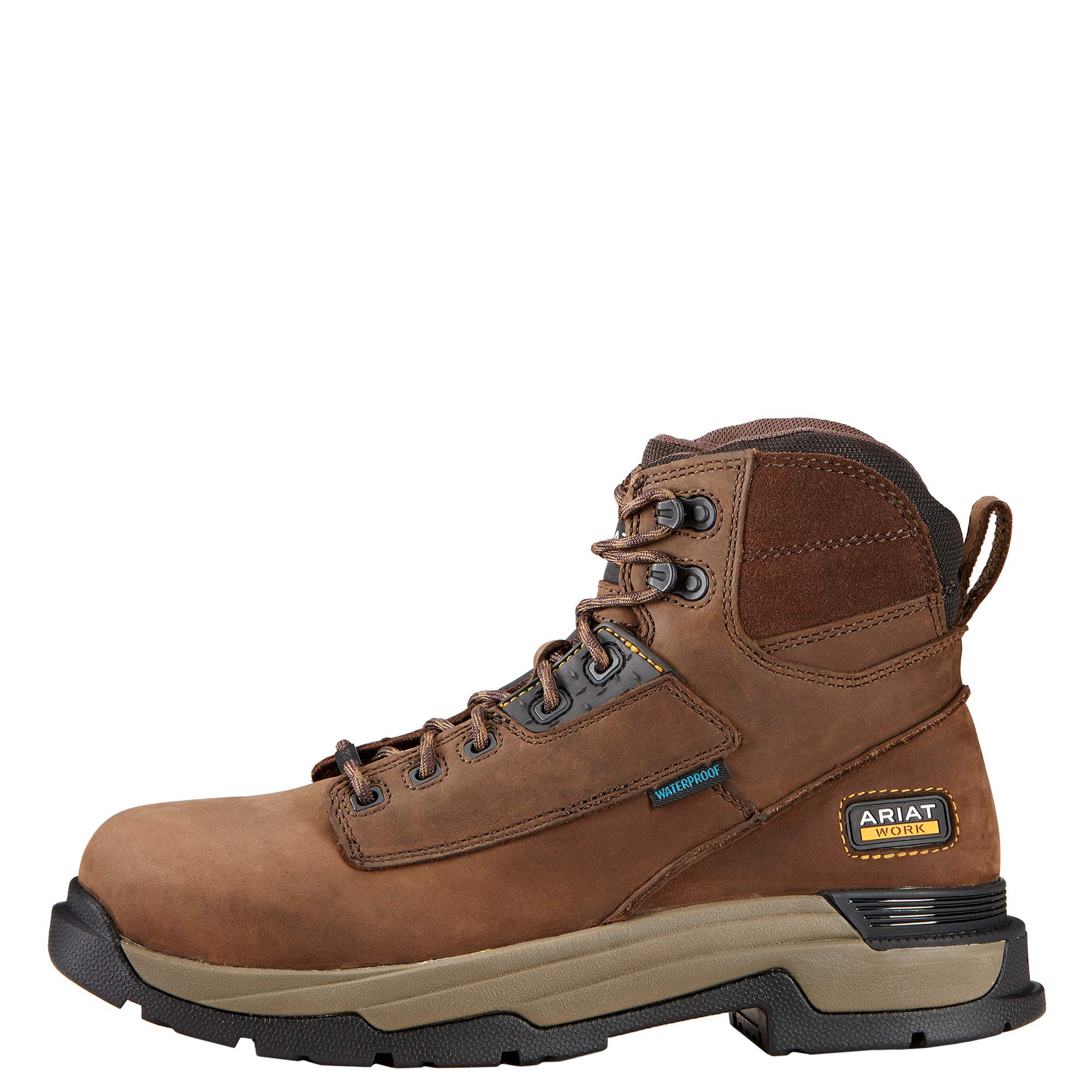 Ariat Men's Mastergrip Work Boots - Durable & Slip-Resistant for Construction, Farming & Outdoor Work
