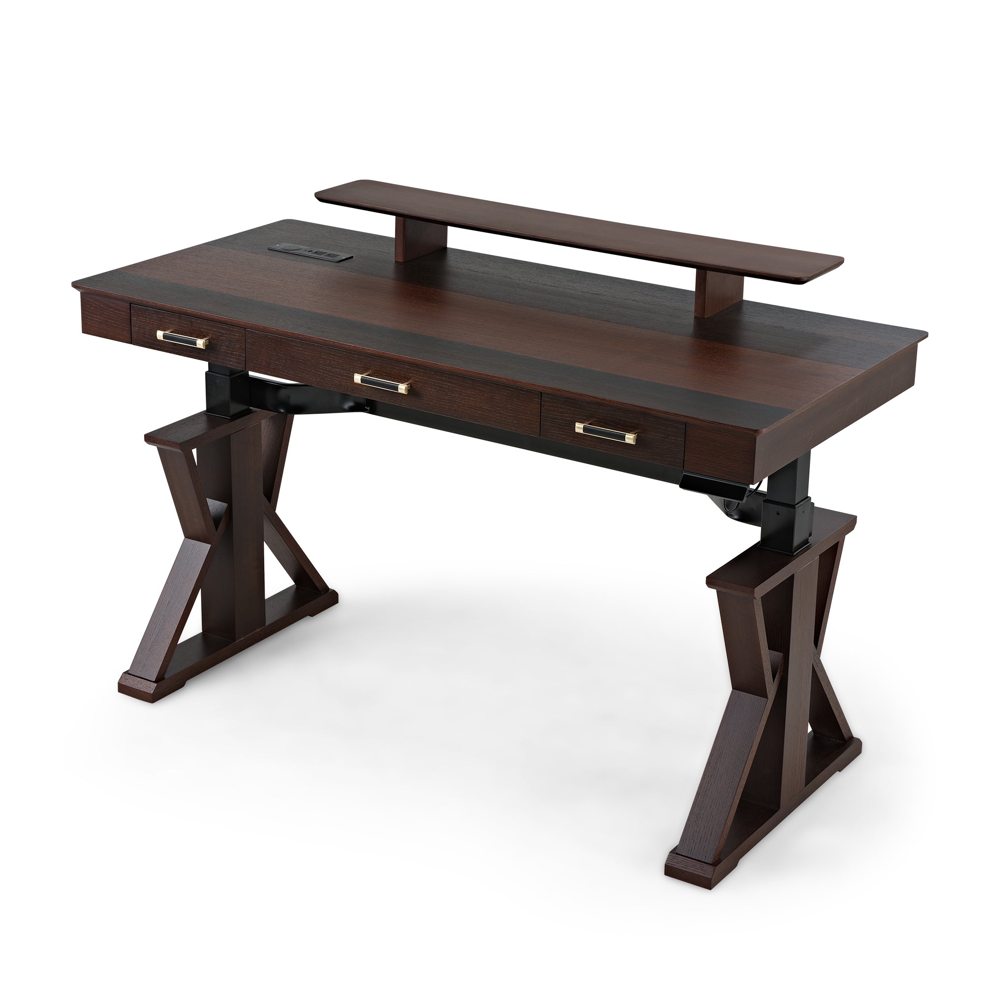 Ark SWS Pro Executive Standing Desk (63x29 Inches) - Adjustable Height Electric Standing Desk for Home & Office Workspace - Ergonomic Sit Stand Desk for Work from Home & Office Productivity
