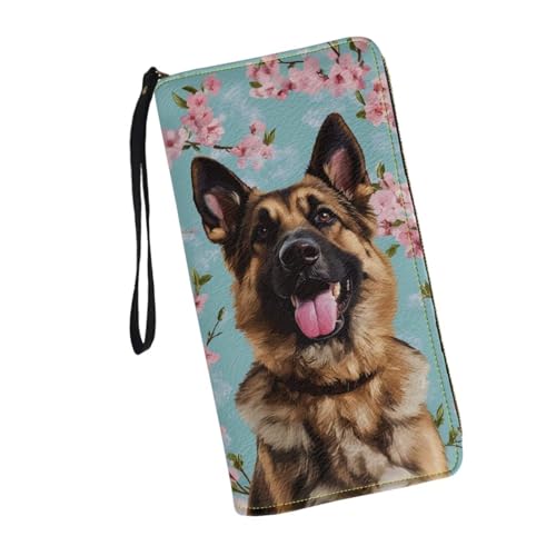German Shepherd Dog Cherry Blossom