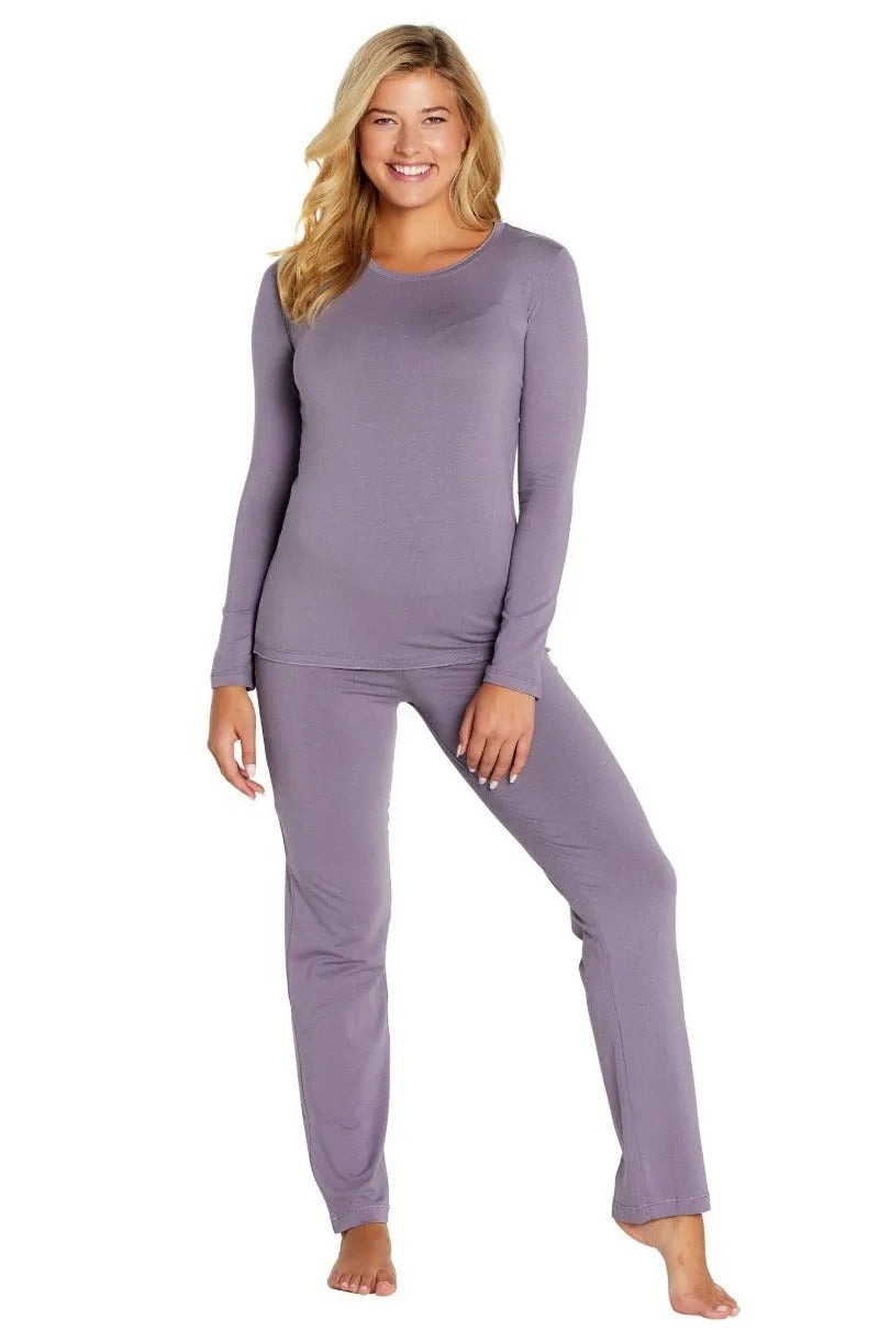 Beyond the Basics Fold Down Lounge Pants for Women - Soft & Comfortable Yoga Pants with Pockets - Perfect for Relaxing at Home, Yoga, and Travel