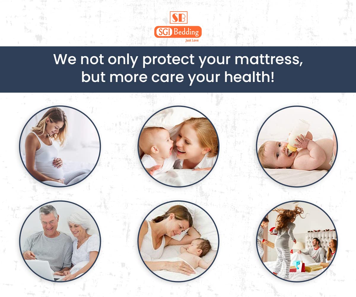 Waterproof & Breathable RV Bunk Mattress Protector 38x72 - Super Soft Terry Cotton Cover for Trucks, Campers & Travel Trailers - Fits Up to 15