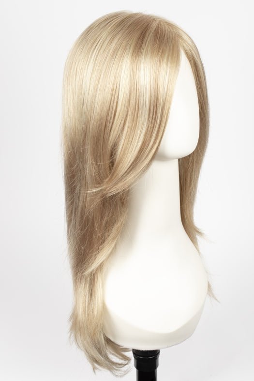 Amanda Synthetic Wig with Mono Top for Women - Natural Looking Heat Resistant Hairpiece for Daily Wear, Cosplay & Special Occasions