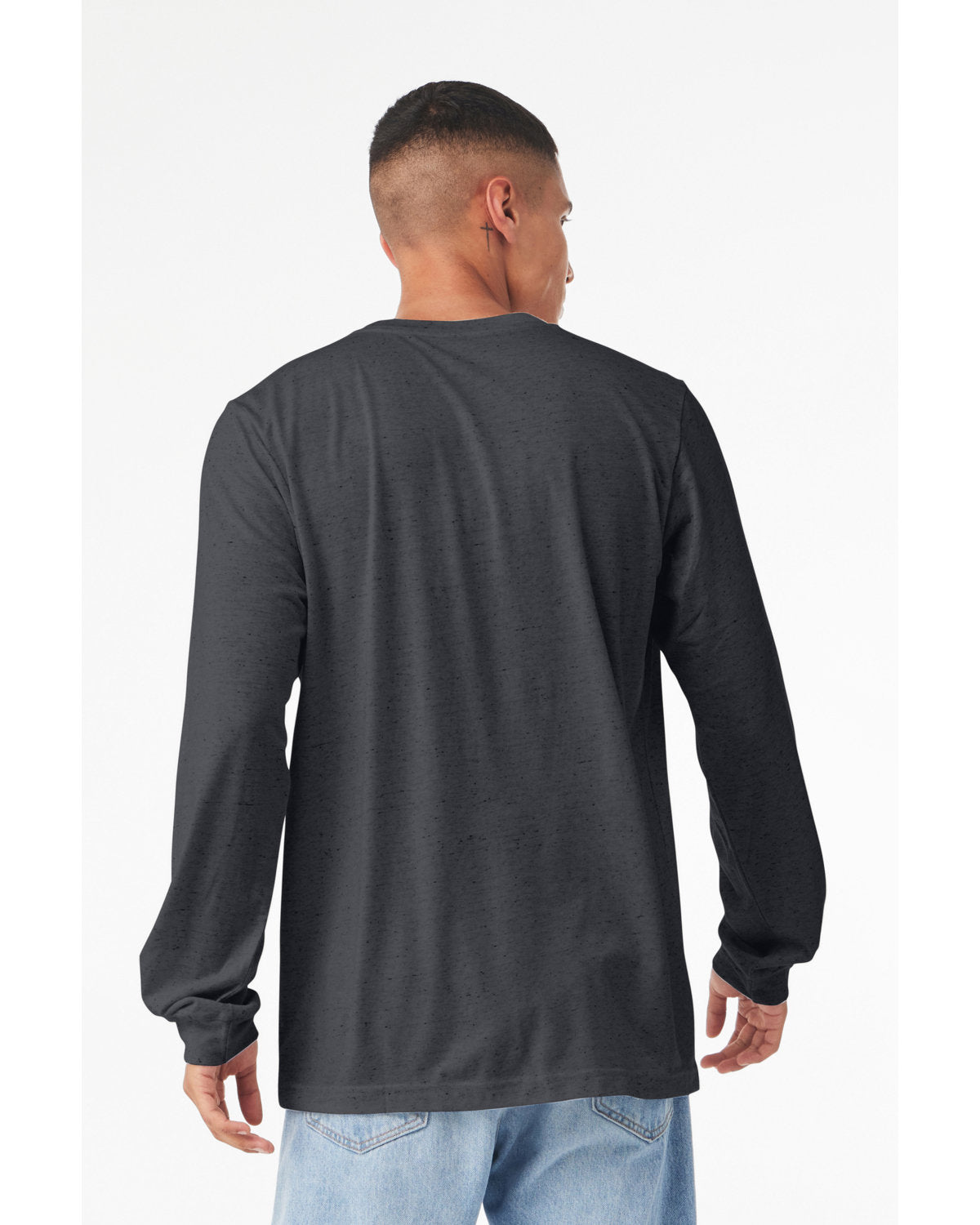 Bella + Canvas 3501CVC Unisex Long Sleeve T-Shirt - Soft CVC Jersey Crewneck Tee for Men & Women - Perfect for Casual Wear, Layering & Everyday Comfort