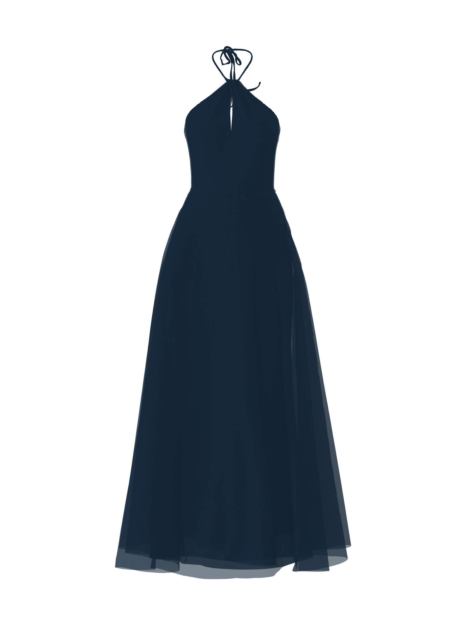 Colby Bodice & Cerisa Skirt Set in Navy Blue - Elegant Matching Outfit for Women | Perfect for Office Wear, Parties, and Special Occasions