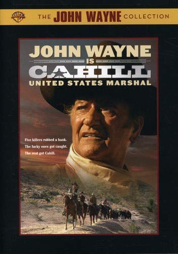 Cahill - United States Marshal DVD | Western Movie | Action & Adventure Film | Warner Home Video | Perfect for Movie Nights & Western Fans