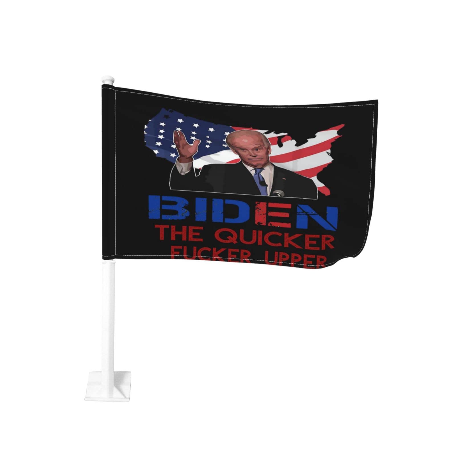 Funny Joe Biden Car Flag - 18