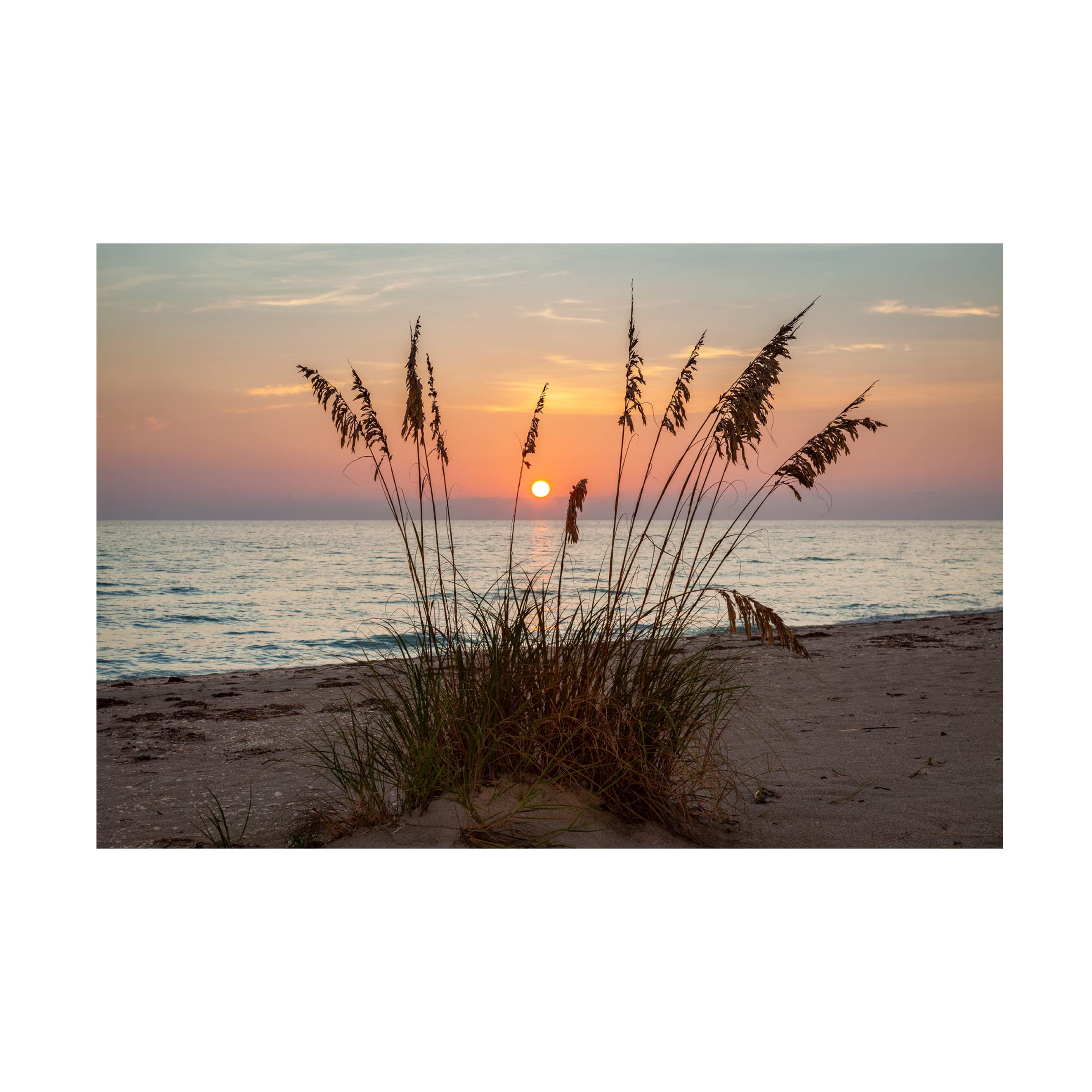 Trademark Fine Art 'Days End' Canvas Wall Art by H.J. Herrera - Stunning Landscape Painting for Living Room, Bedroom & Office Decor