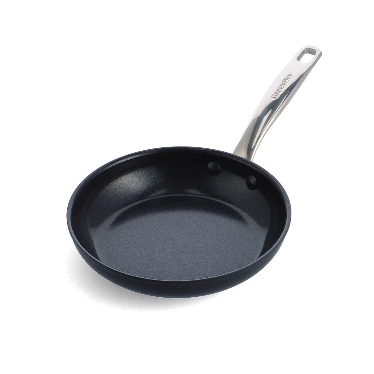 Premium Chatham Black Ceramic Nonstick 8-Inch Frying Pan - PFOA Free, Healthy Cooking Skillet for Eggs, Pancakes & Sauteing - Ideal for Gas, Electric & Induction Stovetops