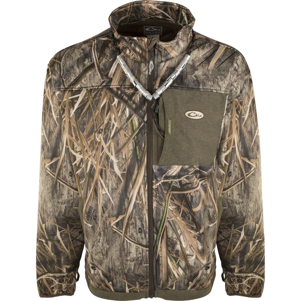 Drake Waterfowl Men's Full Zip Jacket - Waterproof Hunting Jacket for Outdoor Adventures - Perfect for Hunting, Fishing & Camping