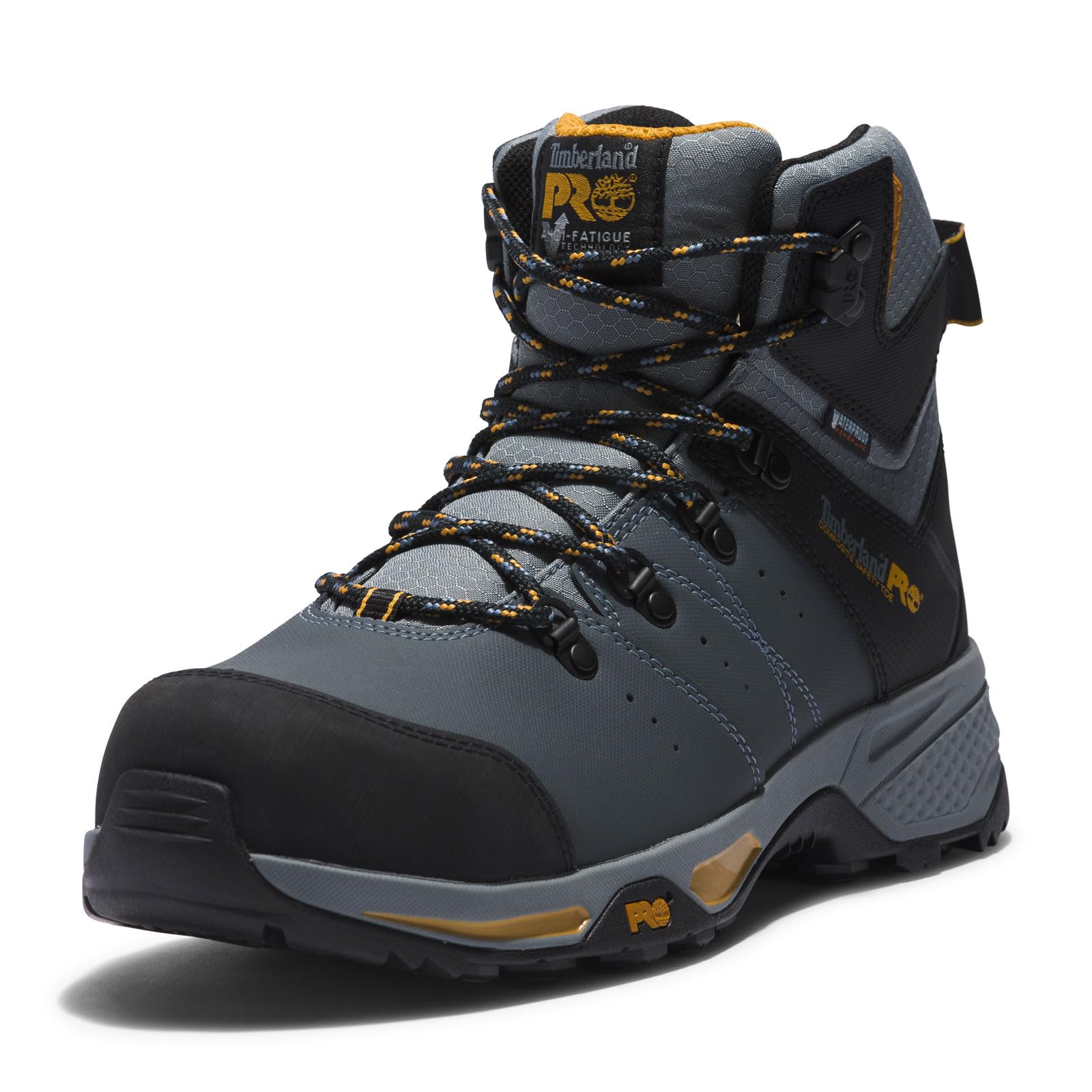 Timberland Men's Switchback Composite Safety Toe Waterproof Work Boots - Durable & Comfortable for Construction, Hiking & Outdoor Work
