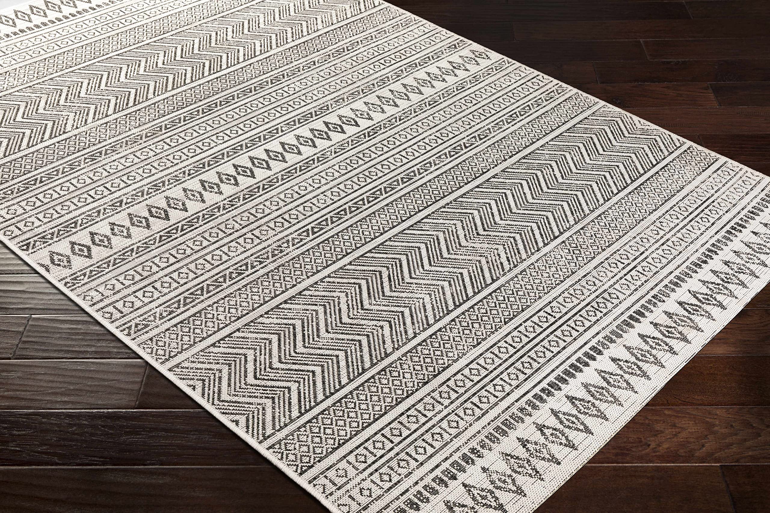 Bohemian Global Pattern Hauteloom Imboden Indoor Outdoor Rug - 6'7