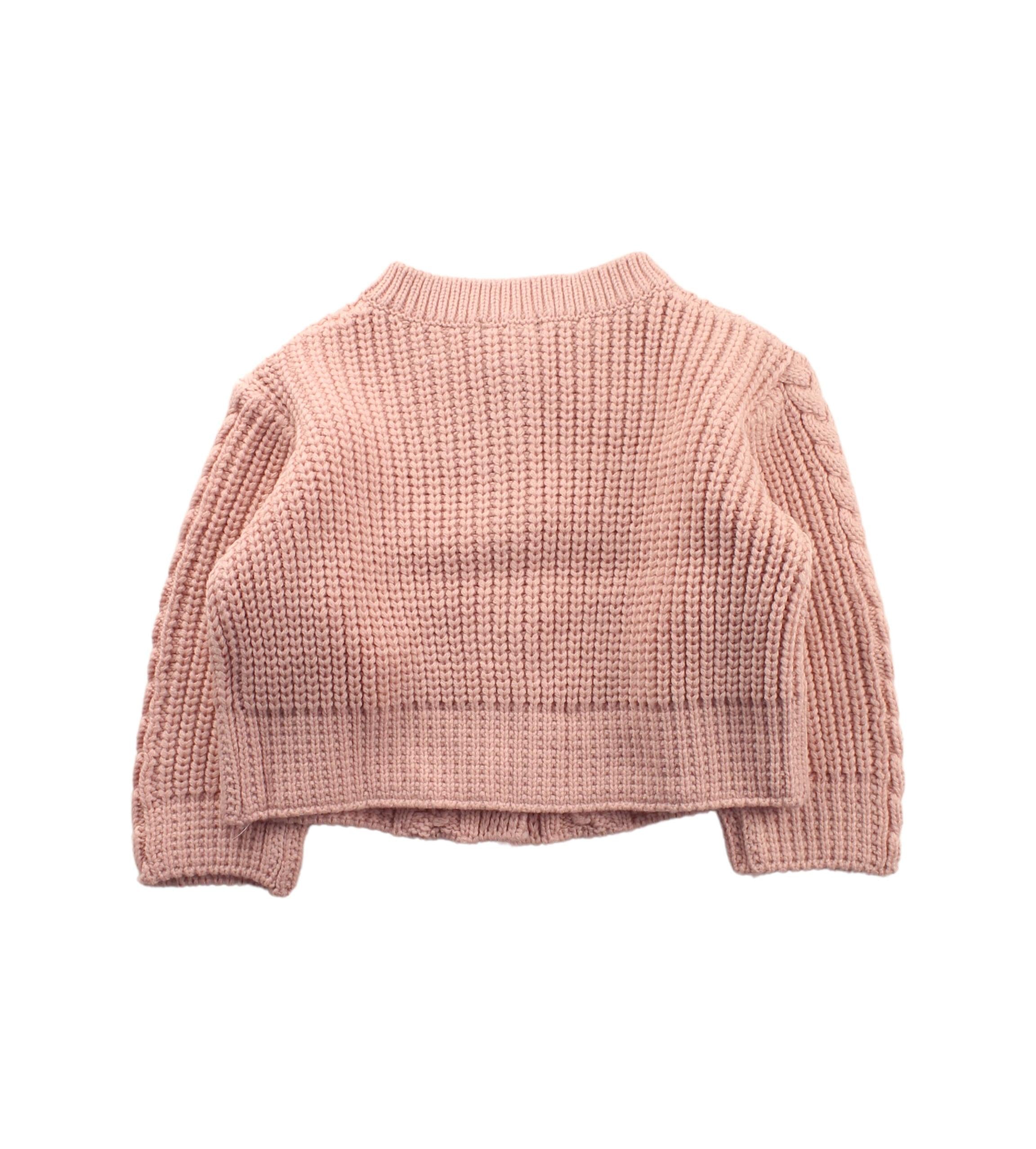 Aosta Knit Cardigan for Babies 6-12 Months - Soft & Cozy Winter Sweater for Toddlers - Perfect for Outdoor Playdates & Family Photos