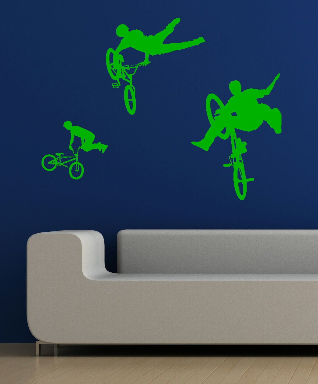 BMX Biker Wall Decals for Boys Room - 23