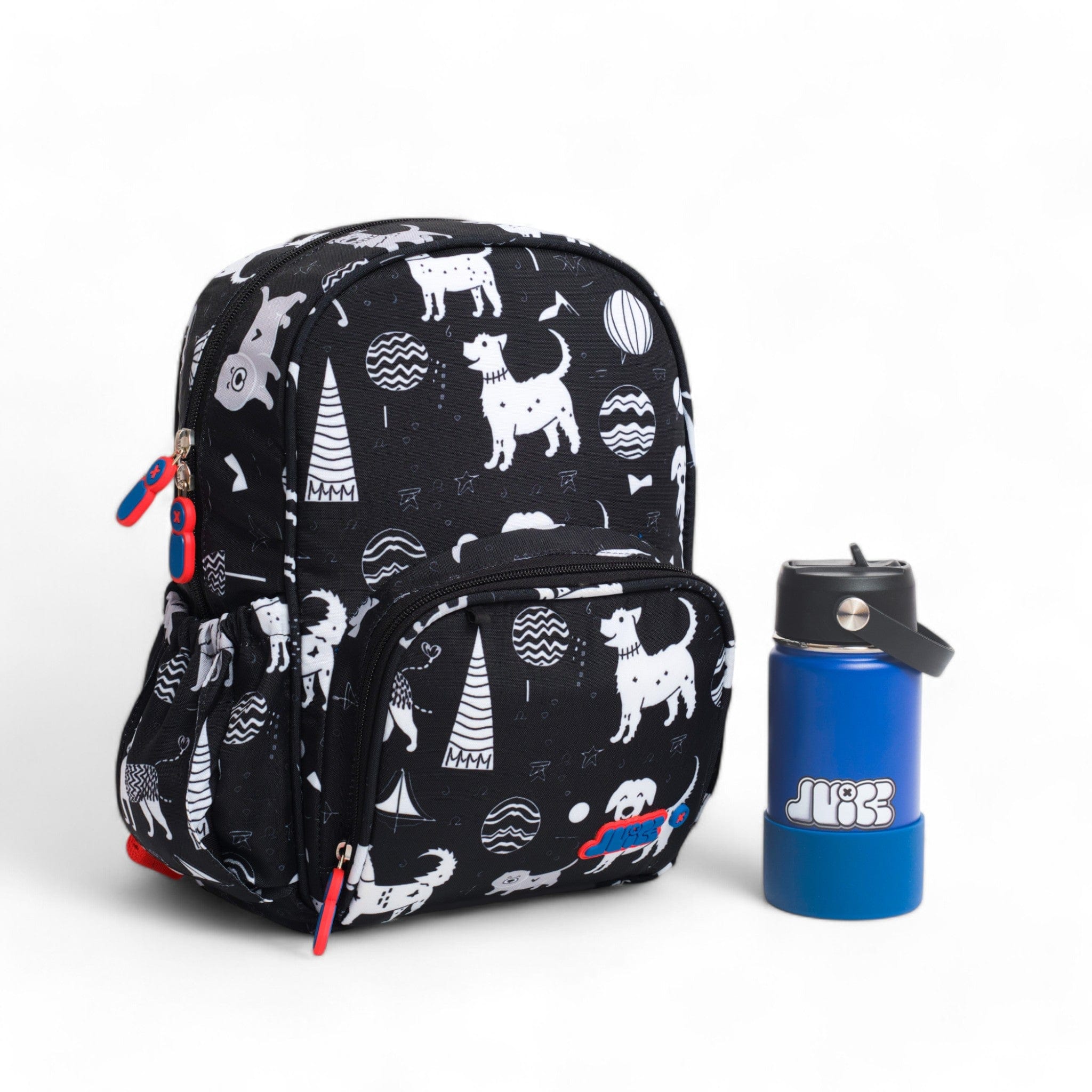 Woofington Small Dog Backpack with Water Bottle Set - Perfect for Hiking, Travel & Outdoor Adventures with Your Pet