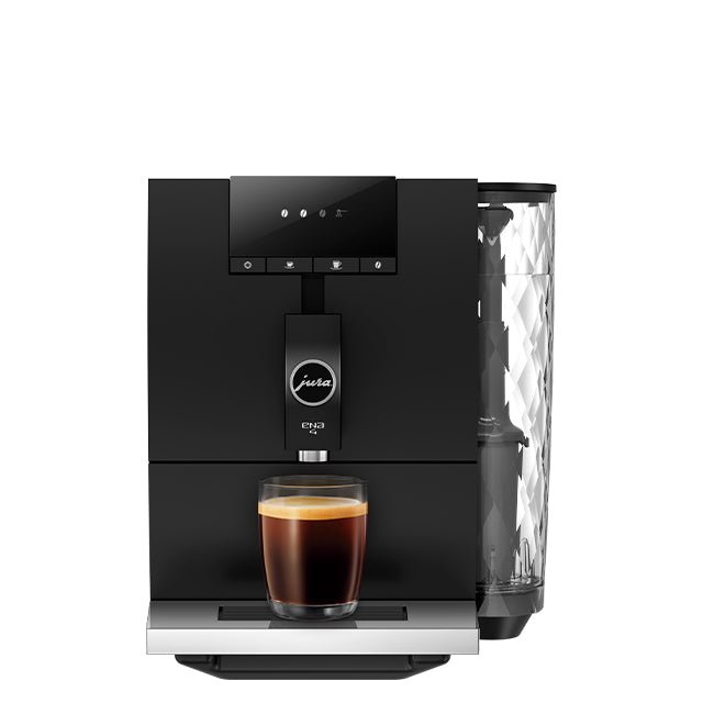 Jura Ena 4 Automatic Espresso Machine - Premium Coffee Maker for Home & Office | Perfect for Espresso, Cappuccino & Latte Lovers