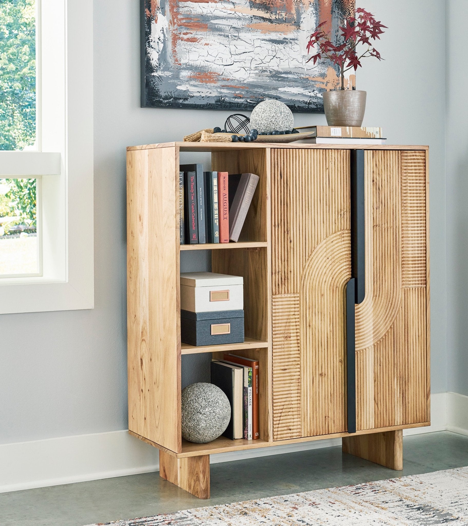 Kiera Cabinet - Modern Storage Solution for Kitchen, Bathroom & Living Room | Durable & Stylish Home Organization Furniture