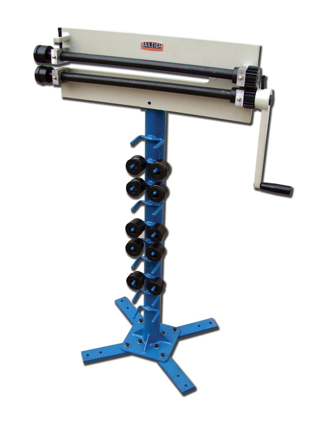Baileigh Industrial BA9 1000934 BR-18M 18-Gauge Bead Rolling Machine for Metal Fabrication - Perfect for Auto Body Shops, Sheet Metal Work & DIY Projects
