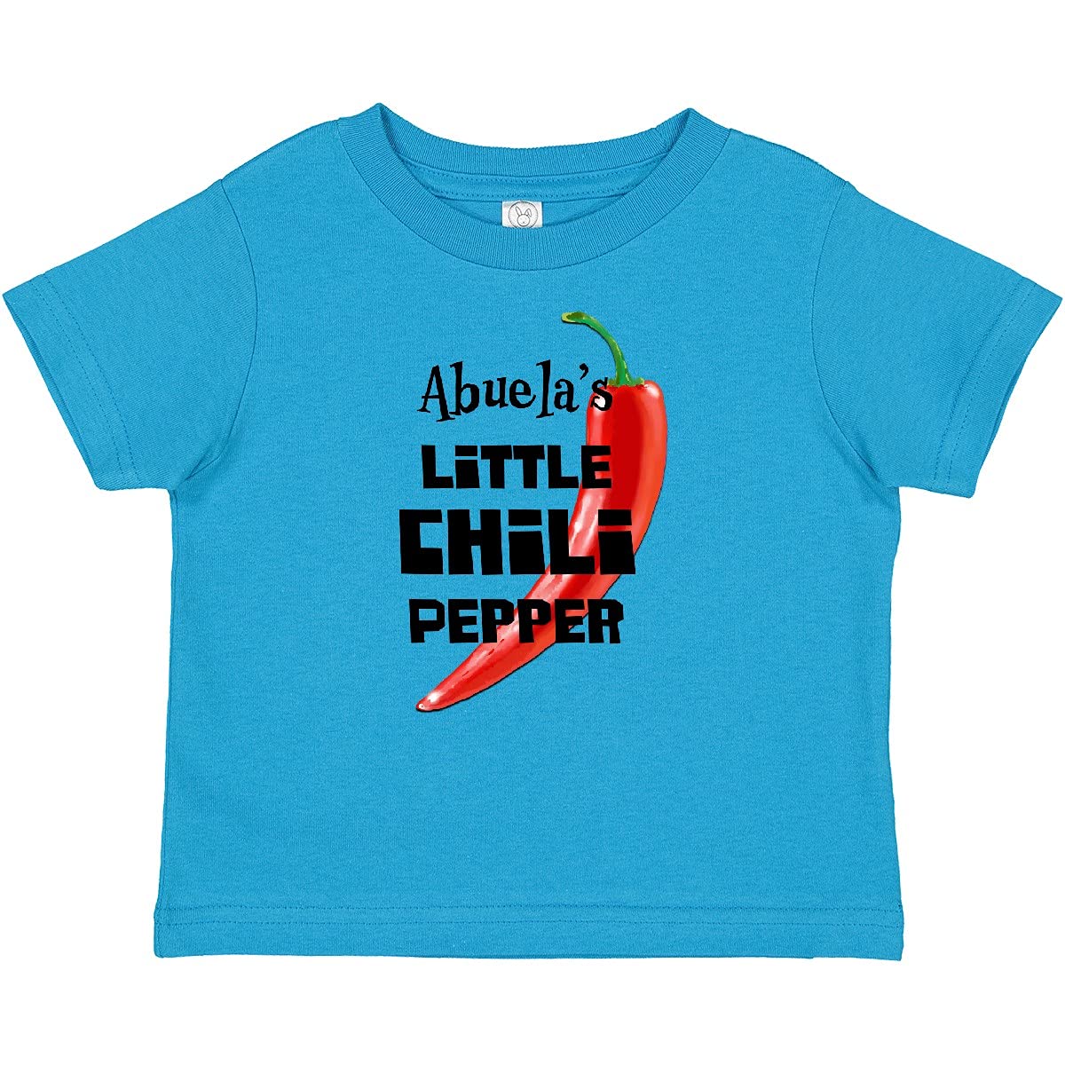 Inktastic Abuela's Little Chili Pepper Baby T-Shirt - Cute Hispanic Grandma Inspired Outfit for Infants & Toddlers - Perfect for Family Gatherings, Hispanic Heritage Month & Cultural Celebrations