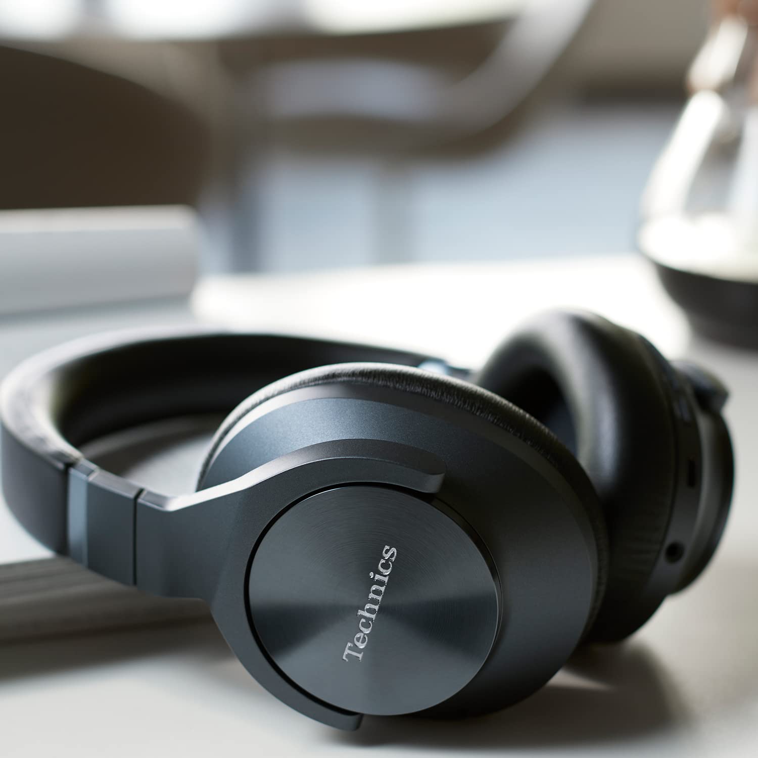 Technics EAHA800EK Premium Noise Cancelling Bluetooth Headphones - 50 Hour Battery Life, Multi-Point Connectivity, Hi-Res Audio, Comfort Fit (Black) - Perfect for Travel, Work & Music Lovers