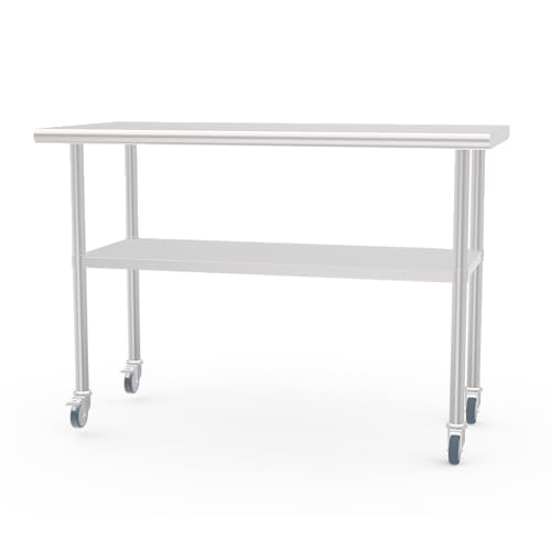 Flat Table+casters