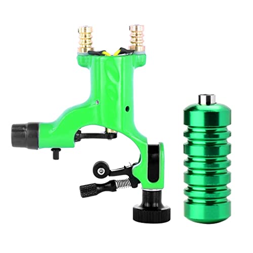 Professional Dragonfly Rotary Tattoo Machine - Lightweight Shader & Liner with Comfort Grip Handle - Ideal for Tattoo Artists & Beginners - Perfect for Detailed Line Work, Shading, and Coloring in Tattoo Studios