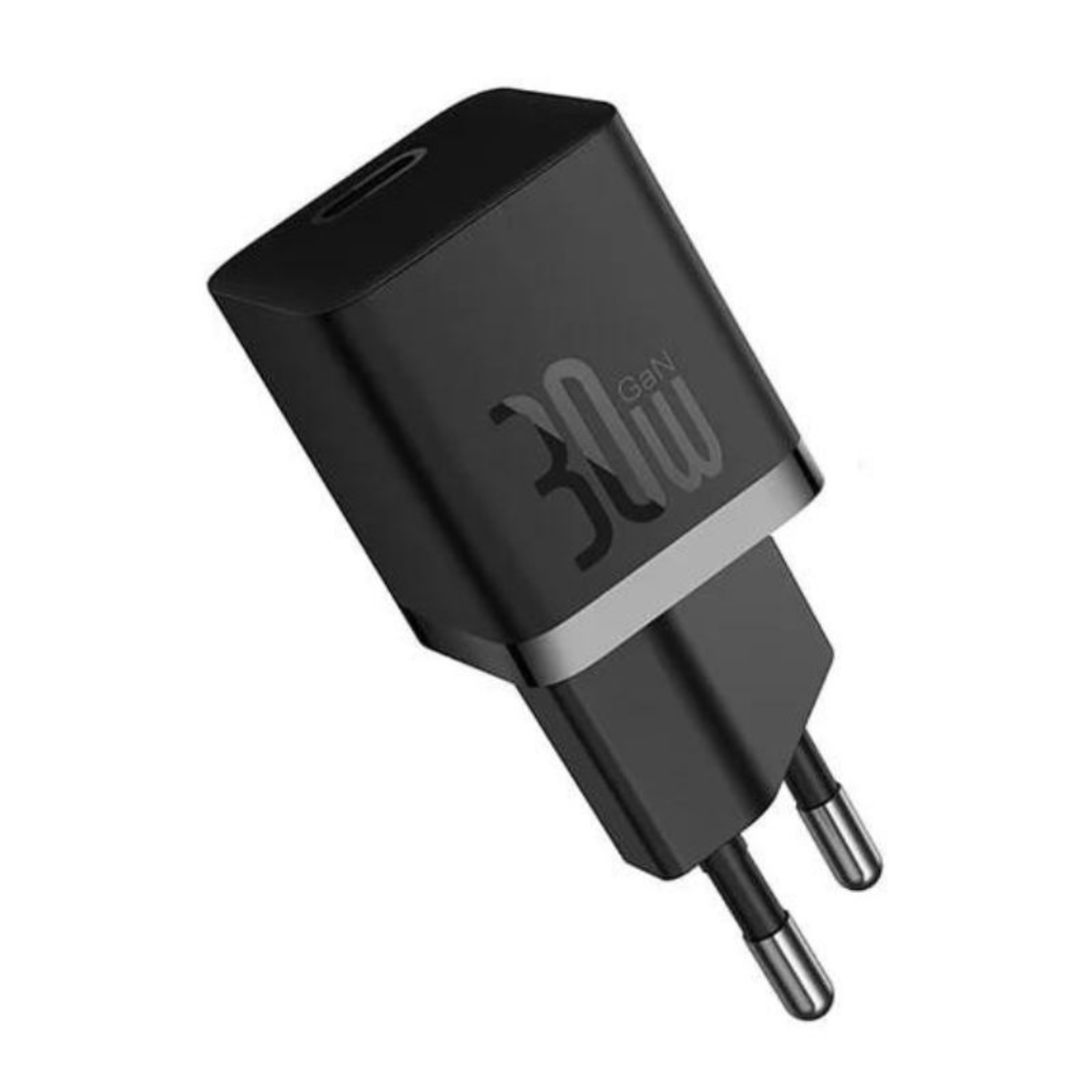Baseus GaN5 30W Fast Mini Charger with USB-C Cable - Compact & Powerful USB-C Wall Charger for iPhone 15/14/13, Samsung Galaxy, iPad, MacBook - Perfect for Travel, Home & Office Use