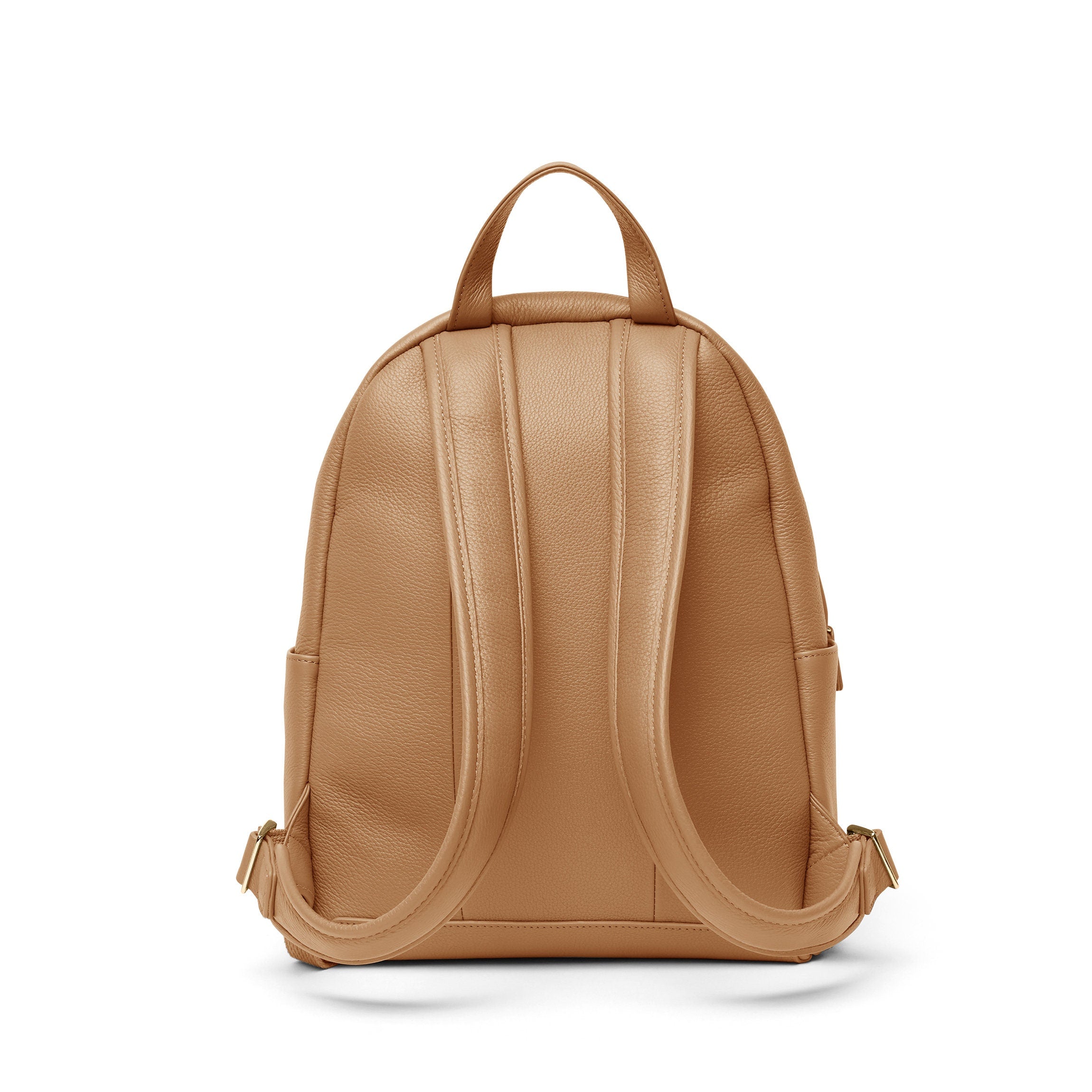 Sloan Mini Backpack for Women - Stylish Camel Leather Crossbody Purse for Travel, Work & Everyday Use | Compact & Lightweight Shoulder Bag