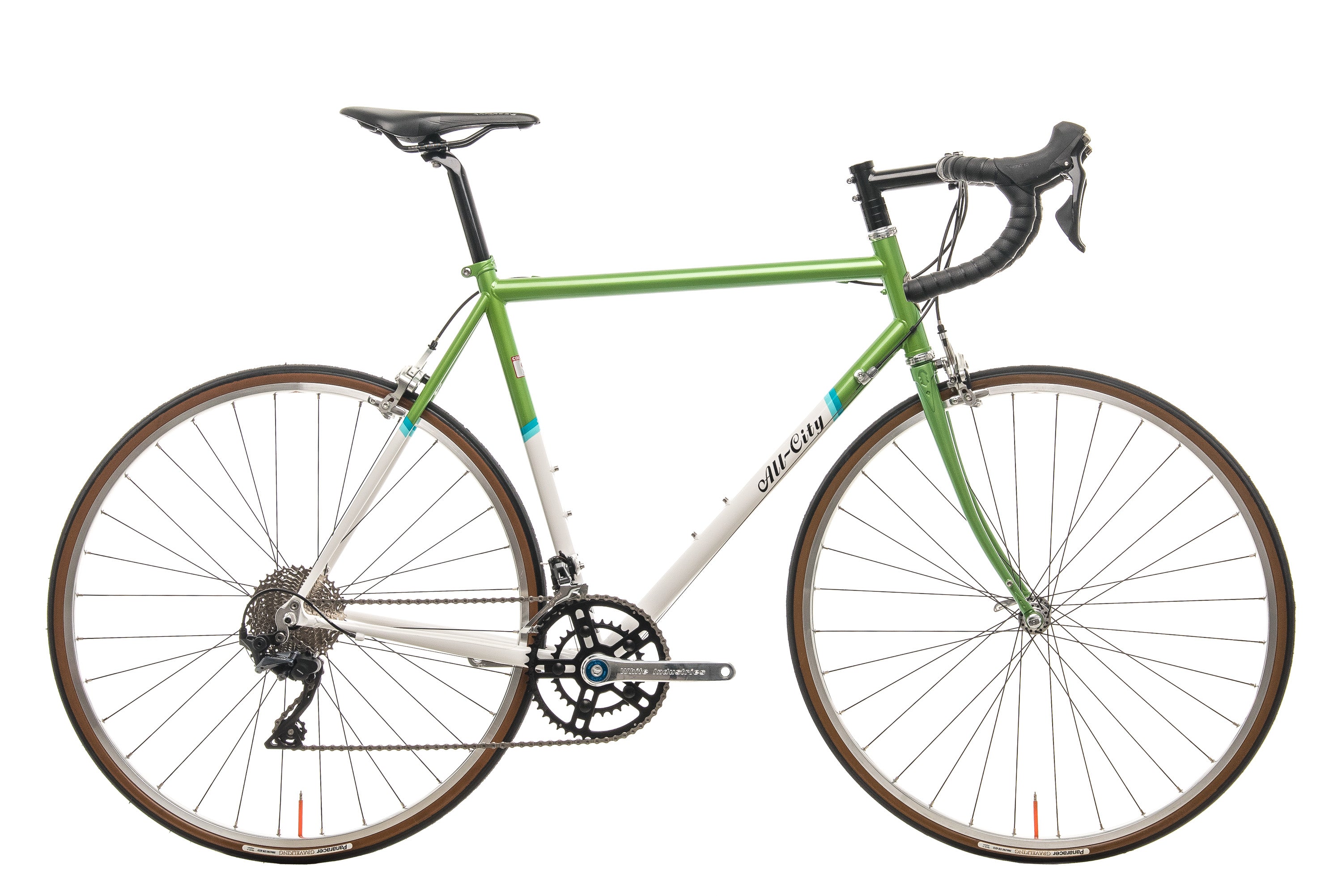 All City Mr. Pink Road Bike 2019 - 55cm Lightweight Aluminum Frame with Carbon Fork - Perfect for Commuting, Fitness Riding & Urban Adventures