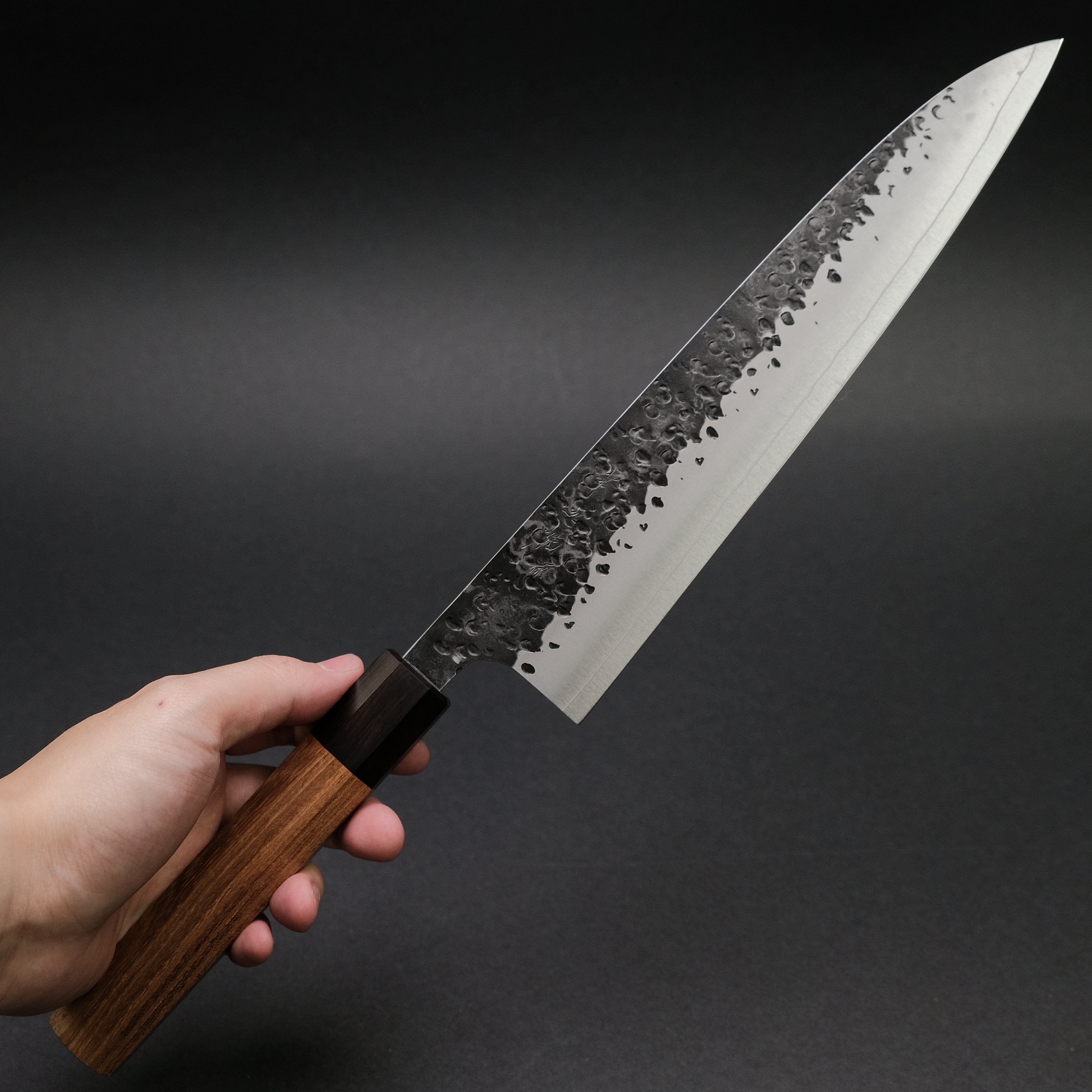 Premium Konosuke YS Gyuto 240mm Japanese Chef Knife with Khii Enju Wood Handle - Perfect for Sushi, Meat Cutting & Professional Kitchen Use