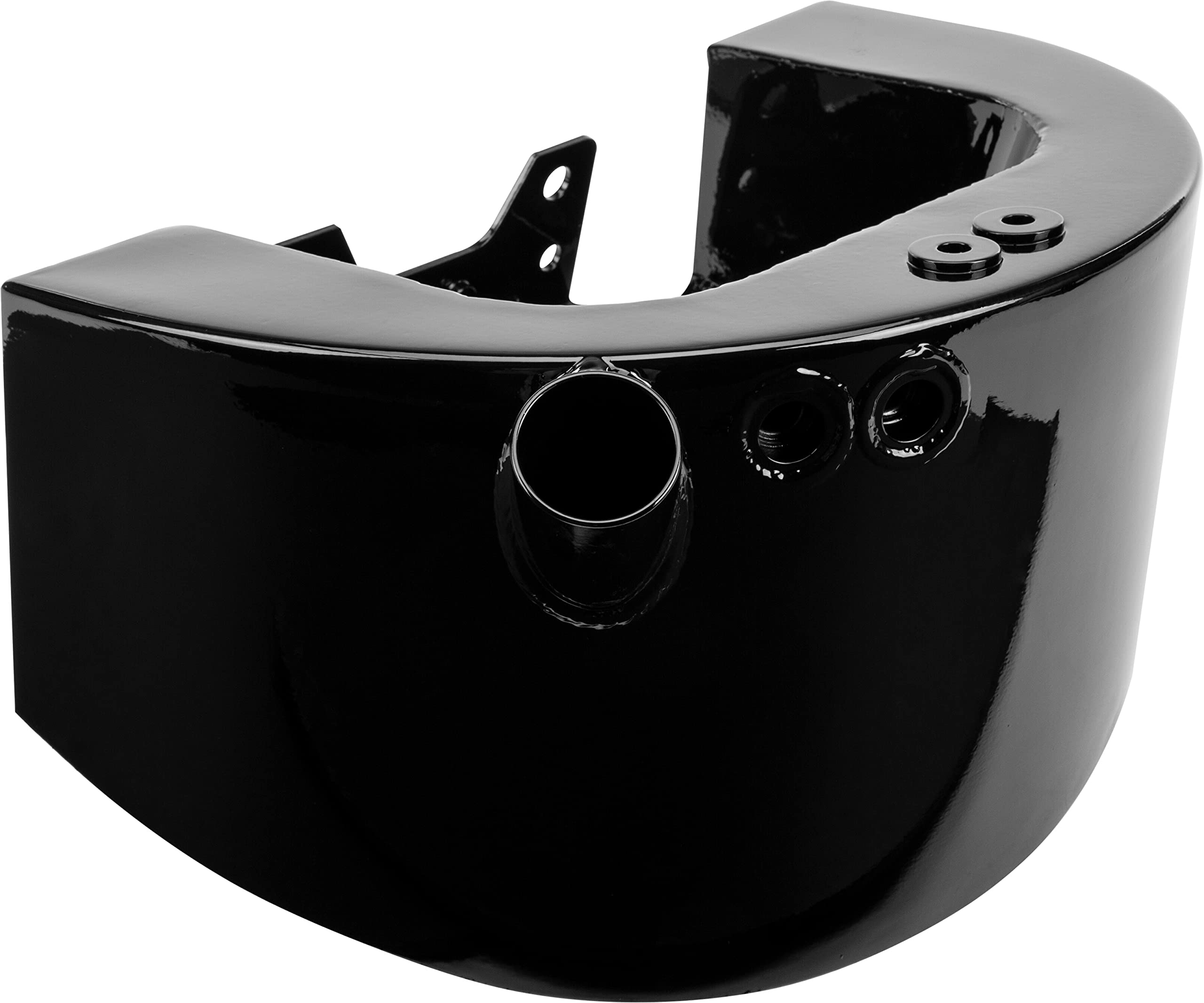 72-040BK Oil Tank for Harley Davidson Softail 00-17 - Black Replacement Fuel Tank for Motorcycle Maintenance & Custom Builds