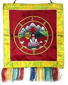 Himalayan Dorje Wall Hanging - Authentic Tibetan Buddhist Decor for Meditation & Spiritual Spaces | Perfect for Home Altar, Yoga Studio & Peaceful Living Room Decor