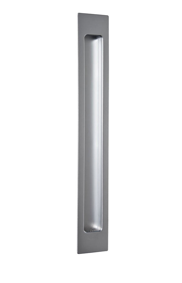 HB 665 Stainless Steel Sliding Door Flush Pull Handle - Modern & Durable Cabinet Hardware for Kitchen, Bathroom & Closet Doors